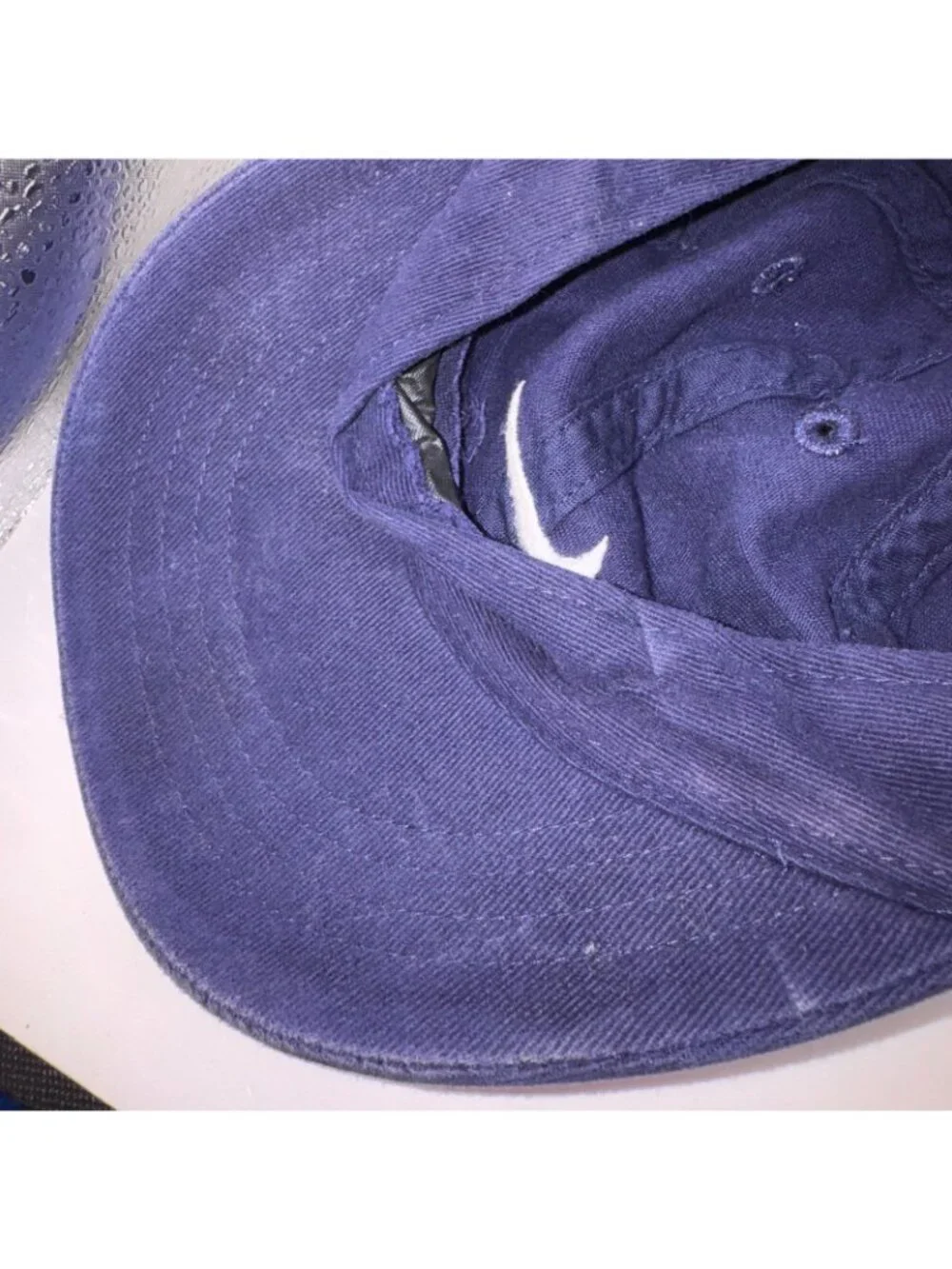 Nike Youth Baseball Cap Hat, Blue/Navy, Swoosh Logo, Size Toddler Kid Strapback